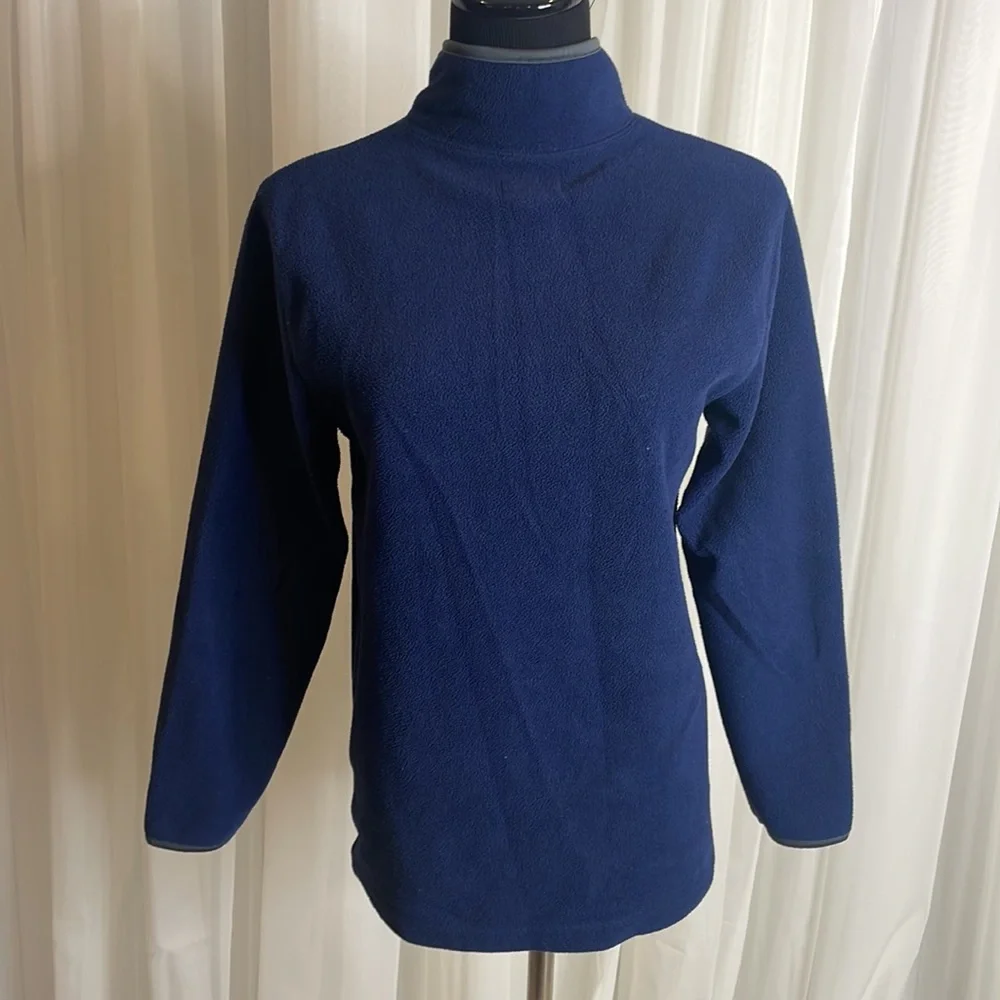Blue/Grey OLD NAVY 1/4 Zip Pullover Sweater, size L/G (10-12)
